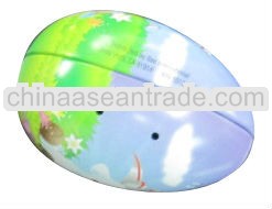 egg tin box for christmas gift