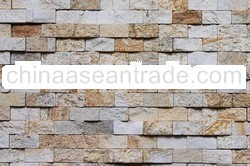 split yellow sandstone