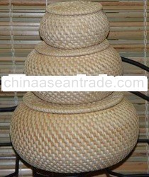 High Quality Round Rattan Box HM304