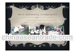 A Thai Authentic Bamboo Covered Ceramic 00, Thai Vase product, Made in Thailand, Handmade crafts Pro