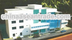 Aluminium Composite Panel dan Kaca Terpasang