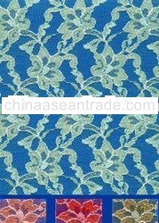 Rigid All-Over Raschell Lace 0906 Threetone