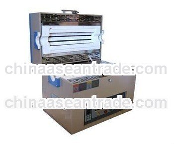 electric tube furnace with ceramic plate lining