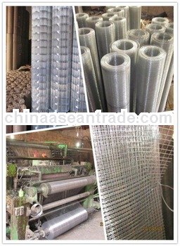electro galvanized welded wire mesh