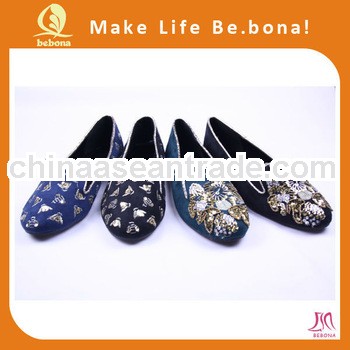 elegant fashion dress shoes women flat shoes 2013