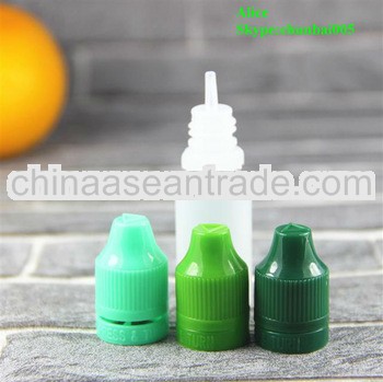 eliquids for vapor bottles 10ml childproof tamper cap with long tip TUV/SGS certificate
