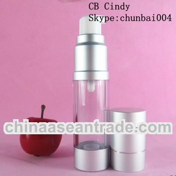 empty bottle cosmetic airless pump bottle