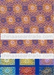 Fashion Rigid All-Over Raschel Knit Lace