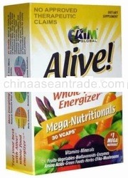 alive mega nutritional food