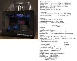 replicator 2 printer 3d makerbot