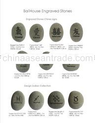 Engraved stone