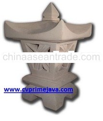 BALI STONE GARDEN LAMP BSG18