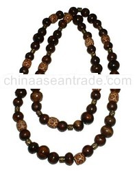 Wooden Beaded Necklace