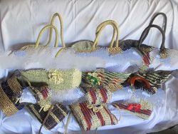 bag natural fibers pandanus craft