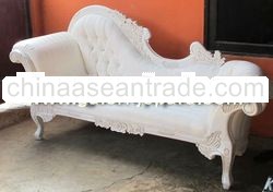 French Chaise Lounge Indoor Furniture