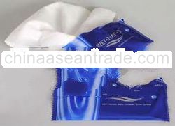 Single Wet Tissue - Airline Wet Napkin