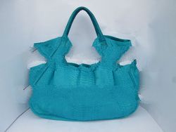 Python Skin Shoulder Bag