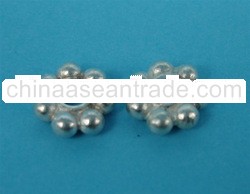 BSFMN09 - Sterling Silver Bead Spacer Daisy Spacer