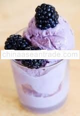 Blackberry flavor for dairy products