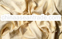 Scarves 100% raw silk, plain coloured