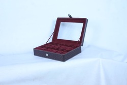 leather watch box