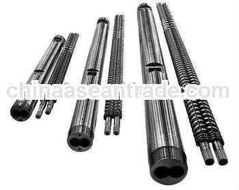 extruder parallel twin screw and barrel for PP/PS/PVC/ABS