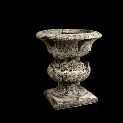 AQW sanblast antique planter- sanblast outdoor pot