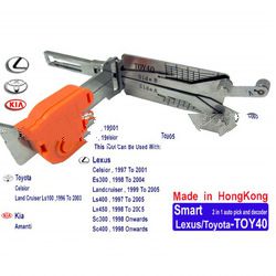 Smart Toyota/Lexus TOY40 2 in 1 Auto Pick and Decoder