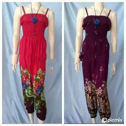 BALI Exotic Jumsuit sexy Women's Floral Classic