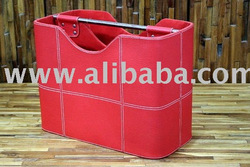 Magazine Vinyl With Handle Stainlis L