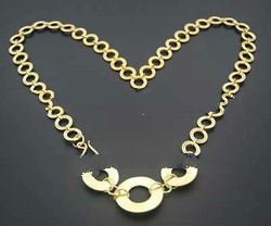 Brass necklace