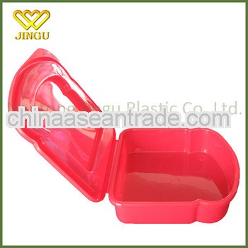 factory price plastic rectangular fresh box,insulated sandwich Lunch box