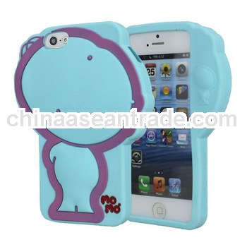 factory supply 3D lovely silicon cheap mobile phone case , Korea design mobile phone cover for iphon