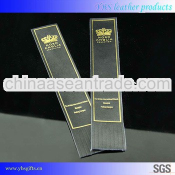 fashioanl personalized leather bookmark