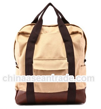 fashion canvas leisure bag for teens