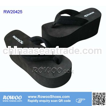 fashion ladies high heel eva flip flops