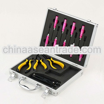 fashion silver handle small Aluminum tool case