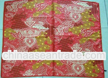 fashion women silk twill square shawl