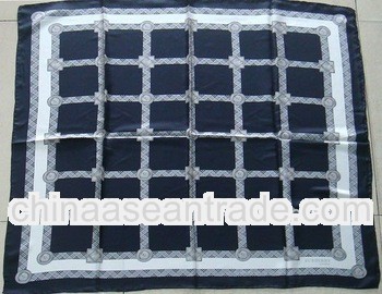 fashion women square silk twill neckerchief