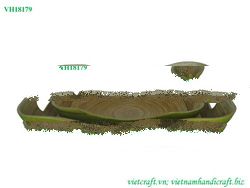 VH18179-green bamboo tray food