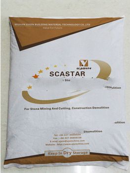 fast-expansion demolition mortar for stone quarry