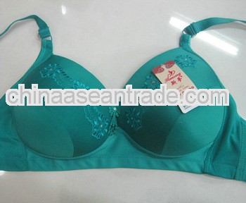 fat woman high-end style cheap factory made big cup bra and panty set