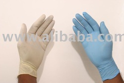 Glove latex and Nitrile