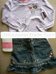 Wholesale Name Brand Children Garment