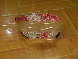 Lacquer coconut bowl