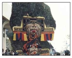 Miniature Reog Ponorogo mythical Mask