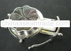 SS Tongue Clasp 2 Strands with MOP