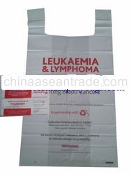 T-shirt plastic bag made in