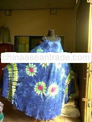 tie dye woman dress