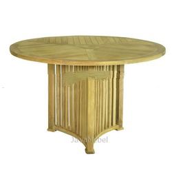 TEAK OUTDOOR FURNITURE OF BOLSWARD ROUND TABLE